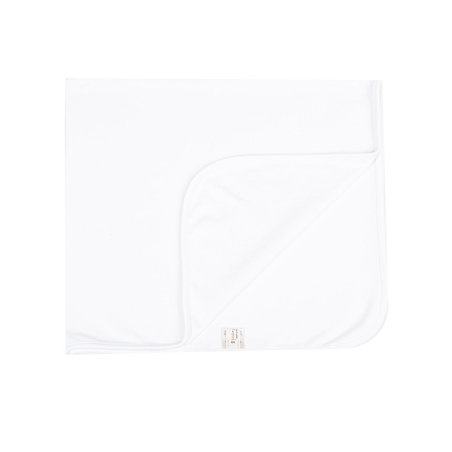 Hello! Receiving Blanket - Blue - Magnolia BabyReceiving Blanket