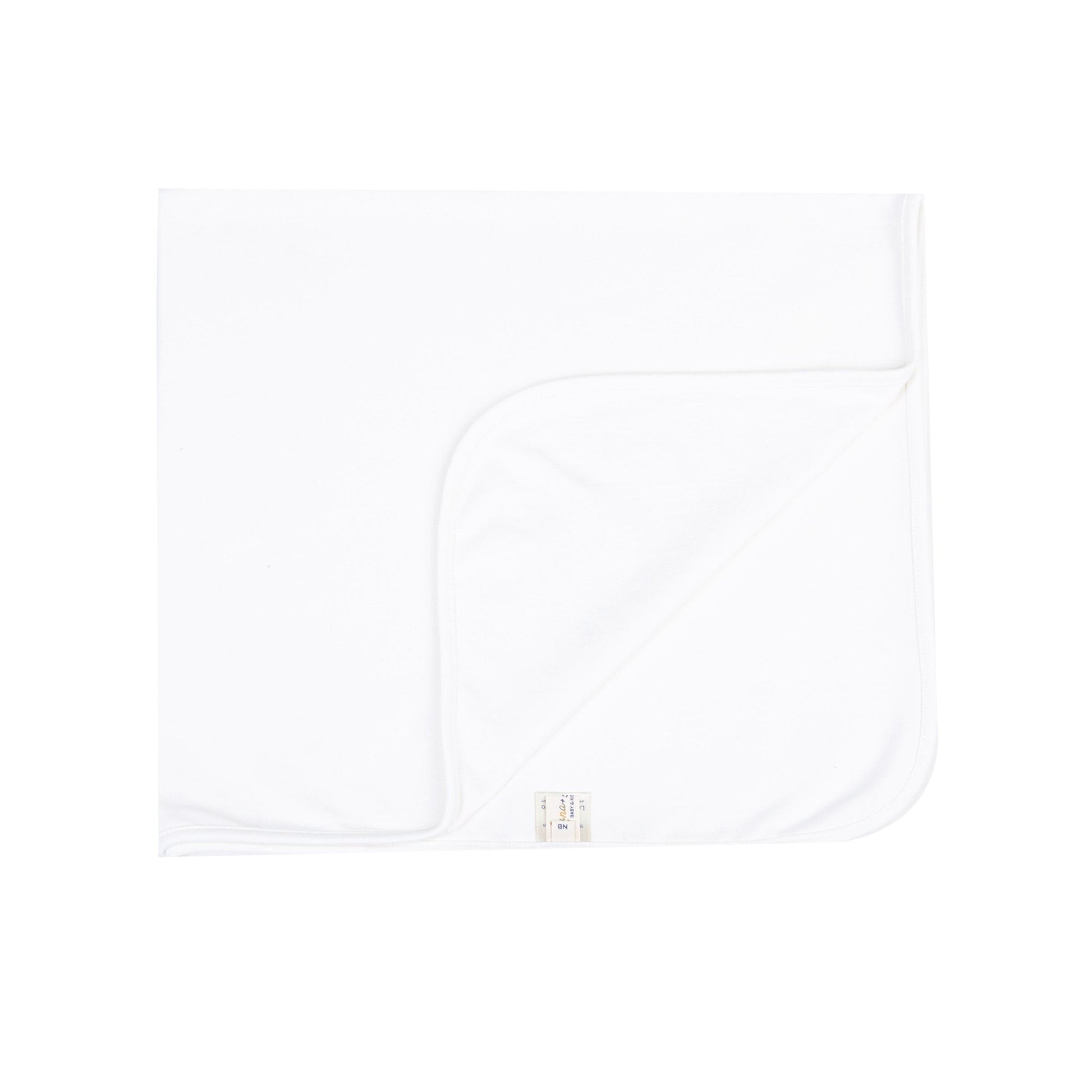 Hello! Receiving Blanket - Blue - Magnolia BabyReceiving Blanket