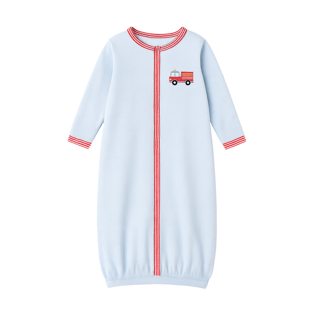 Hero Brigade Applique Converter - Magnolia BabyConverter Gown