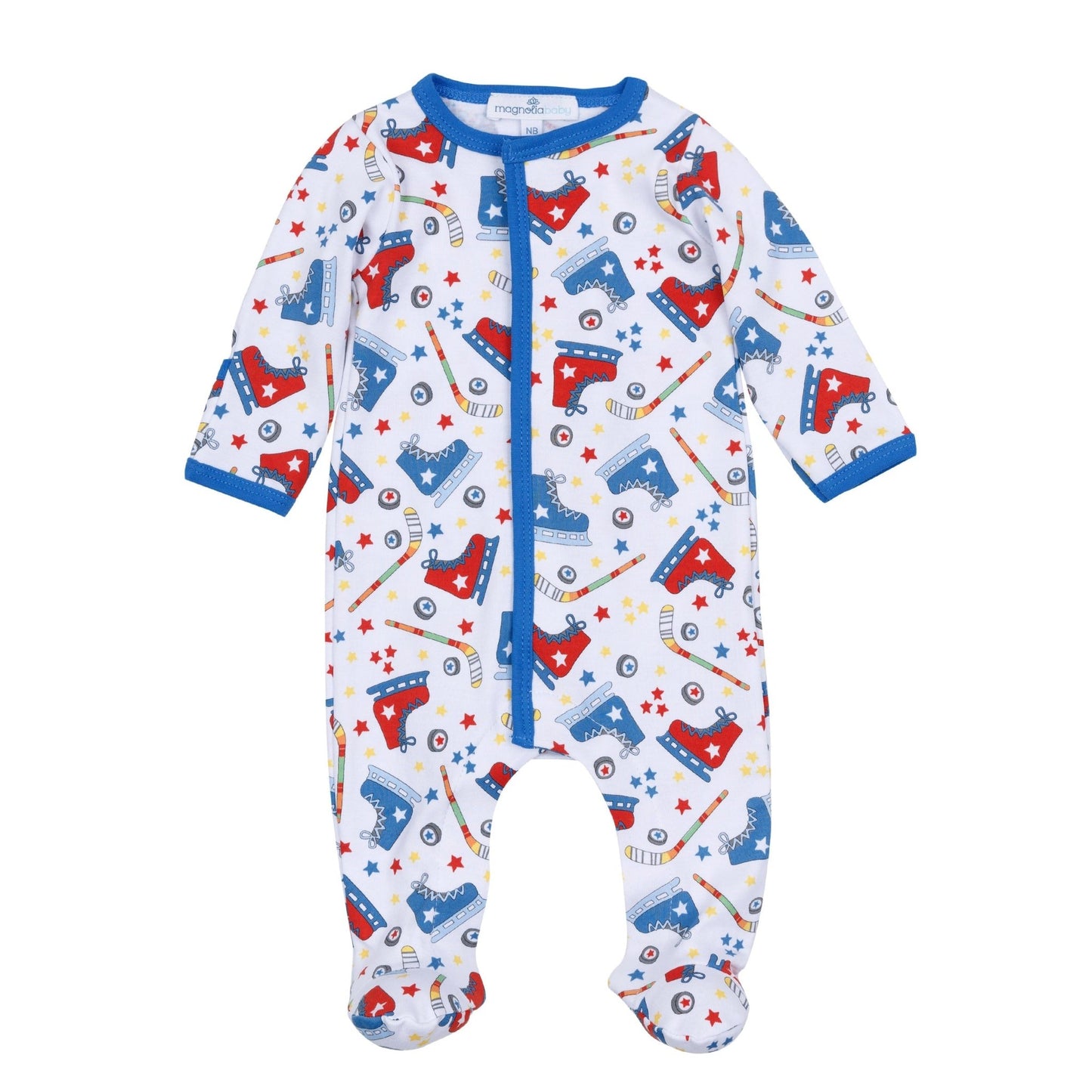 Hockey Star Footie - Magnolia BabyFootie