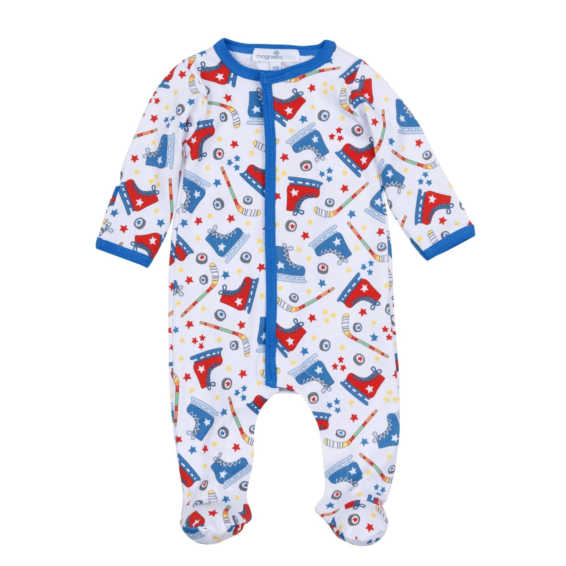Hockey Star Footie - Magnolia BabyFootie