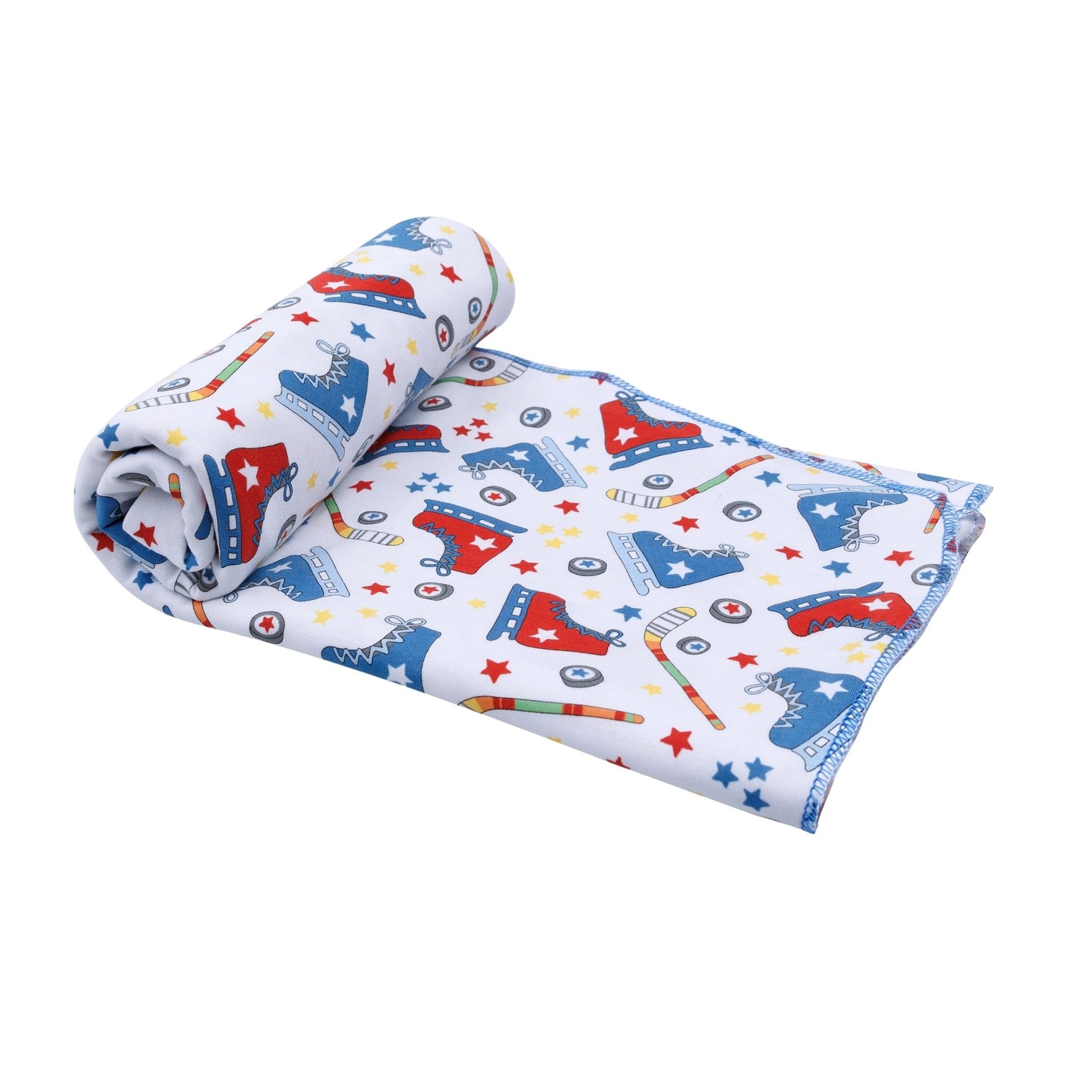 Hockey Star Swaddle Blanket - Magnolia BabySwaddle Blanket