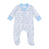 Hook, Line and Sinker Print Zip Footie - Magnolia BabyFootie