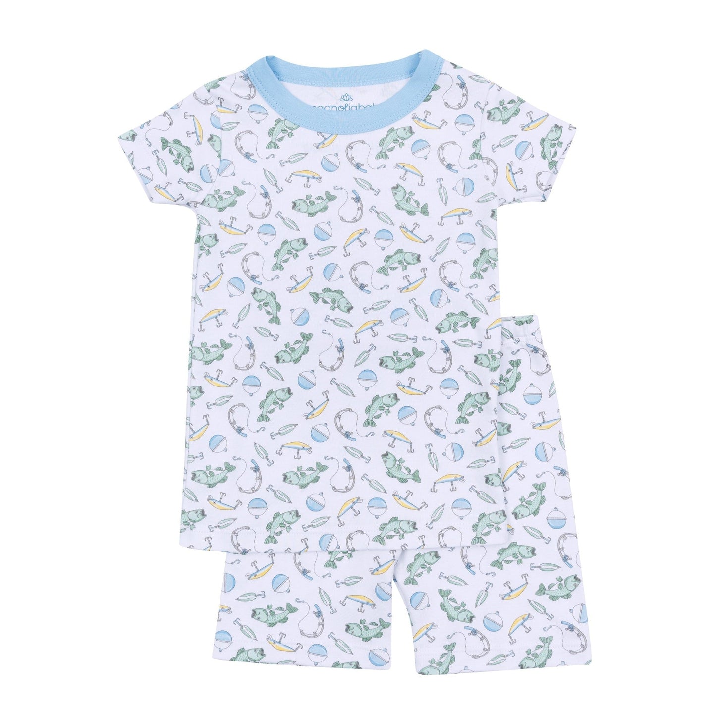 Hook, Line and Sinker Short Pajamas - Magnolia BabyShort Pajamas