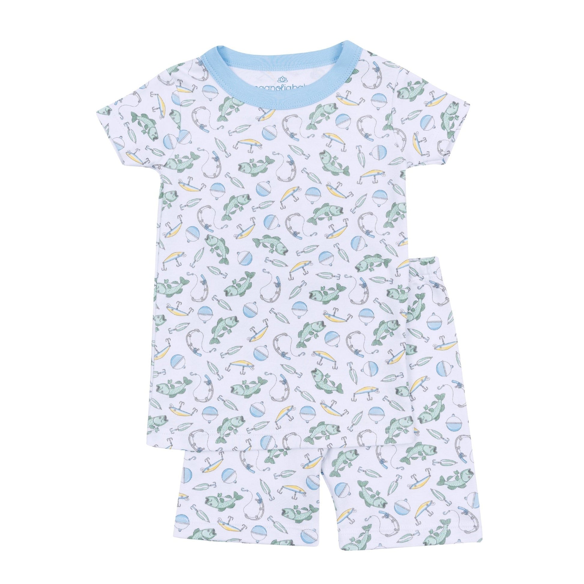 Hook, Line and Sinker Short Pajamas - Magnolia BabyShort Pajamas