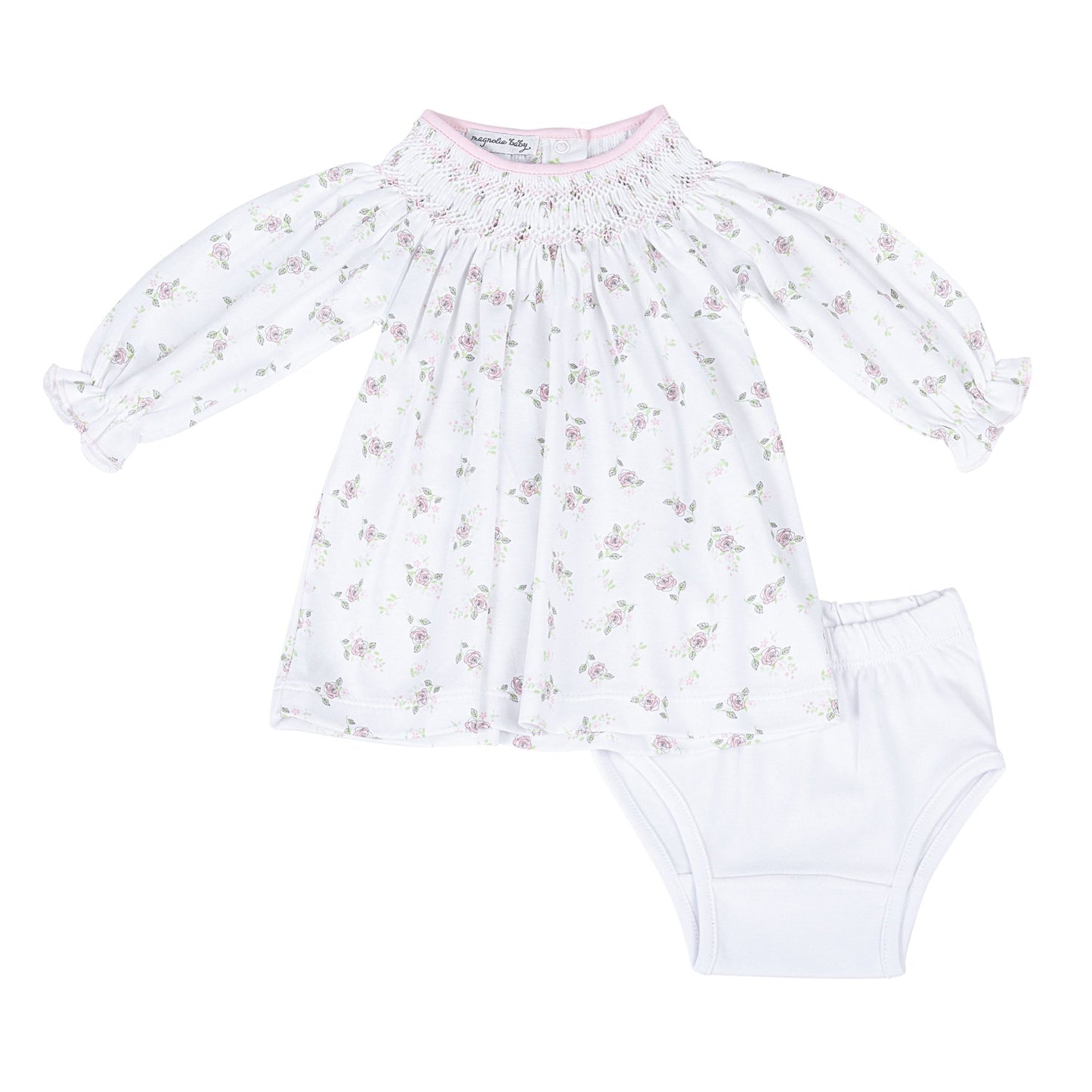 Hope's Rose Bishop Long Sleeve Dress - Magnolia BabyDress