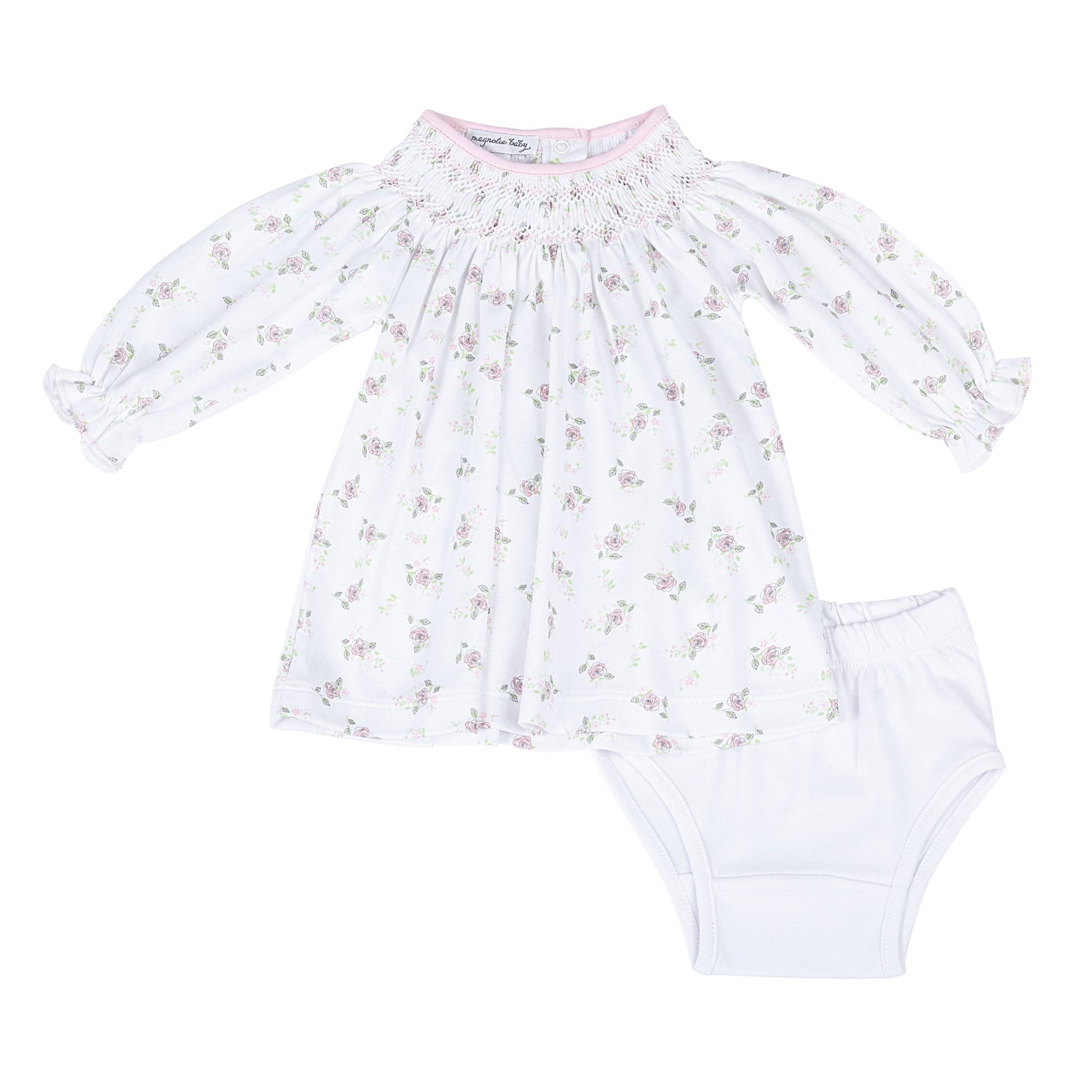 Hope's Rose Bishop Long Sleeve Dress - Magnolia BabyDress
