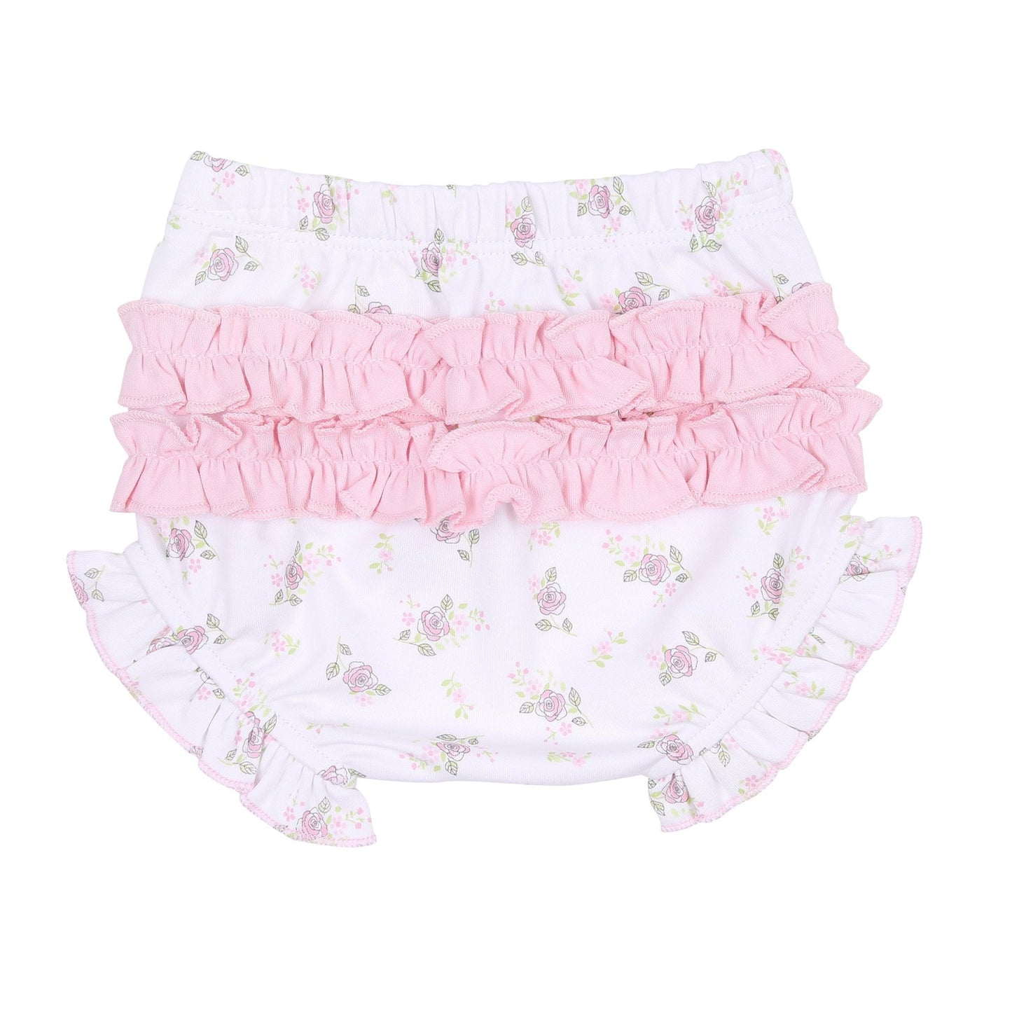 Hope's Rose Ruffle Diaper Cover Set - Magnolia BabyDiaper Cover