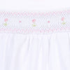 Hope's Rose Spring Pink Smocked Ruffle Toddler Long Pajamas - Magnolia BabyLong Pajamas