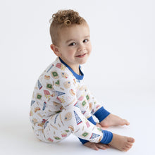  Hurray for Baseball Toddler Long Pajamas - Magnolia BabyLong Pajamas