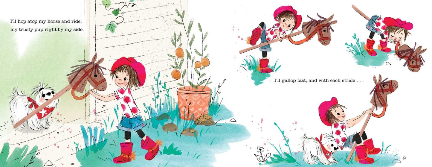 I Wanna Be a Cowgirl by Angela DiTerlizzi - Magnolia BabyBook