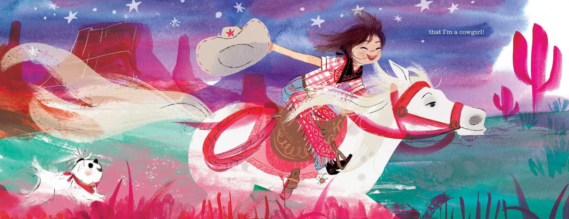 I Wanna Be a Cowgirl by Angela DiTerlizzi - Magnolia BabyBook