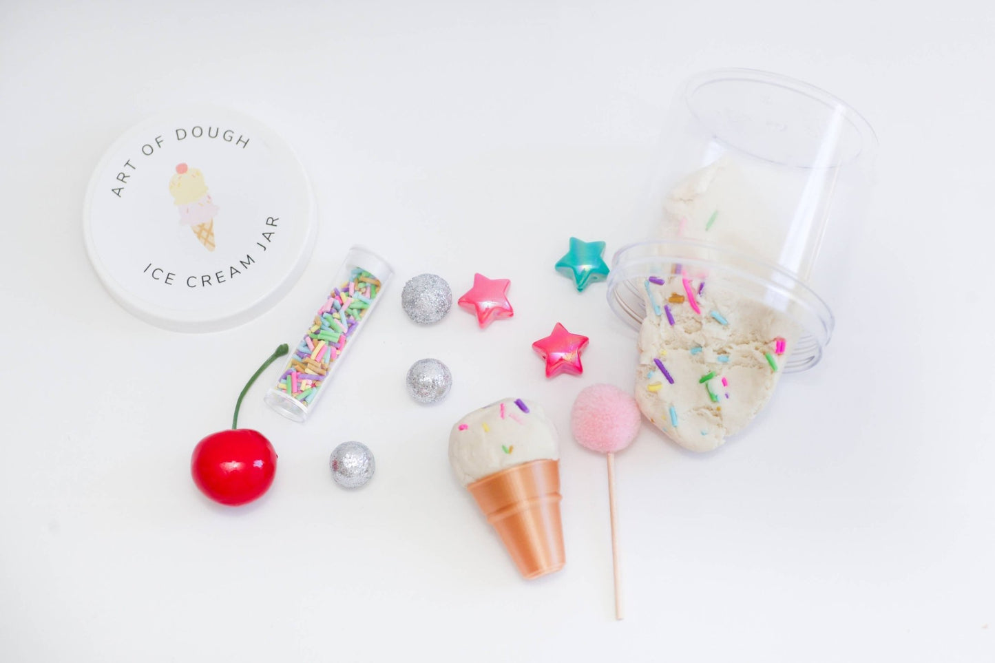Ice Cream Sensory Jar - Magnolia BabyModeling Dough