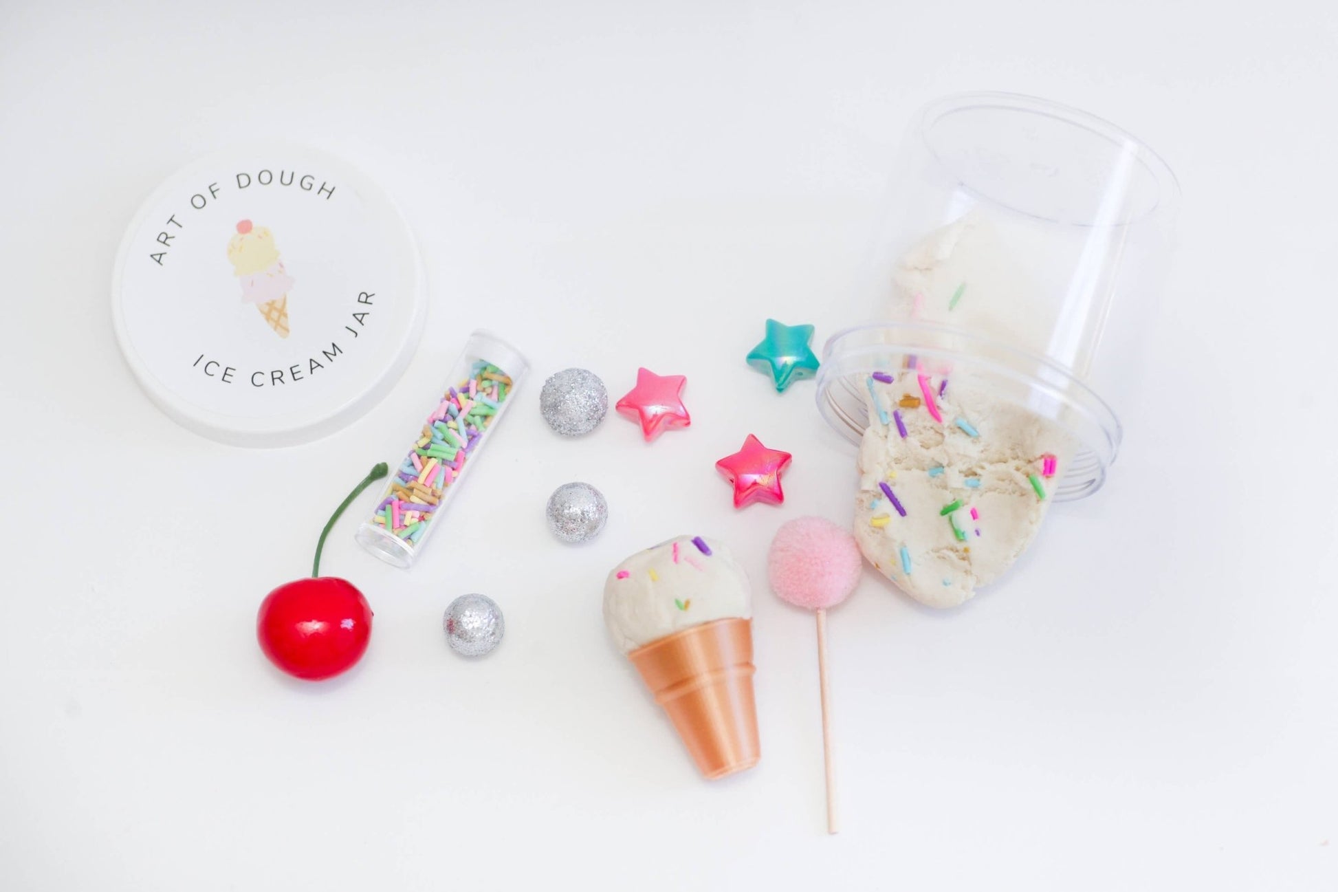 Ice Cream Sensory Jar - Magnolia BabyModeling Dough