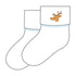 Into the Forest Embroidered Socks - Magnolia BabySocks