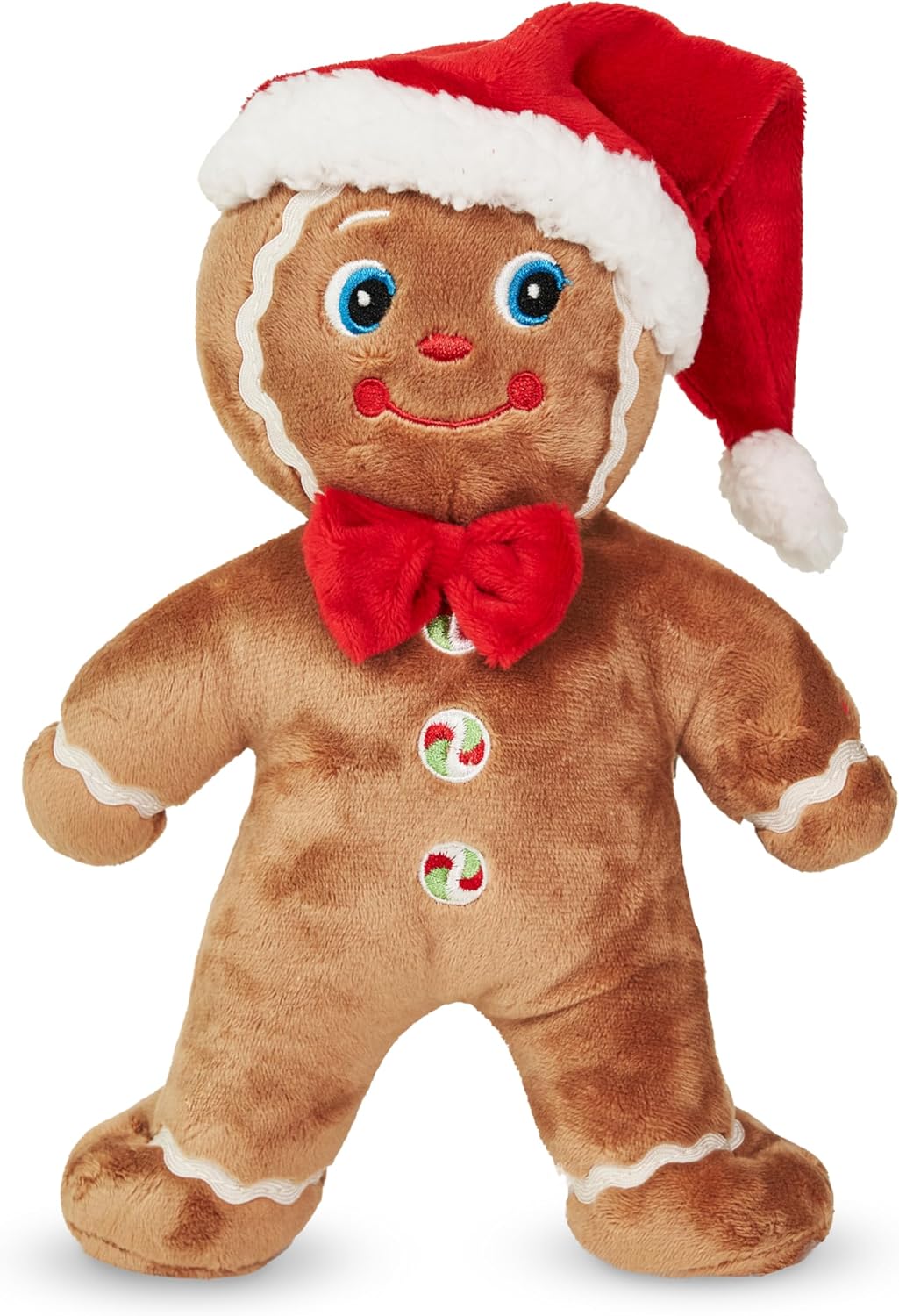 Jolly Gingerbread Santa Toy - Magnolia BabySoft Toy