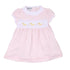 Just Ducky Classics Pink Smocked Short Sleeve Dress Set - Magnolia BabyDress
