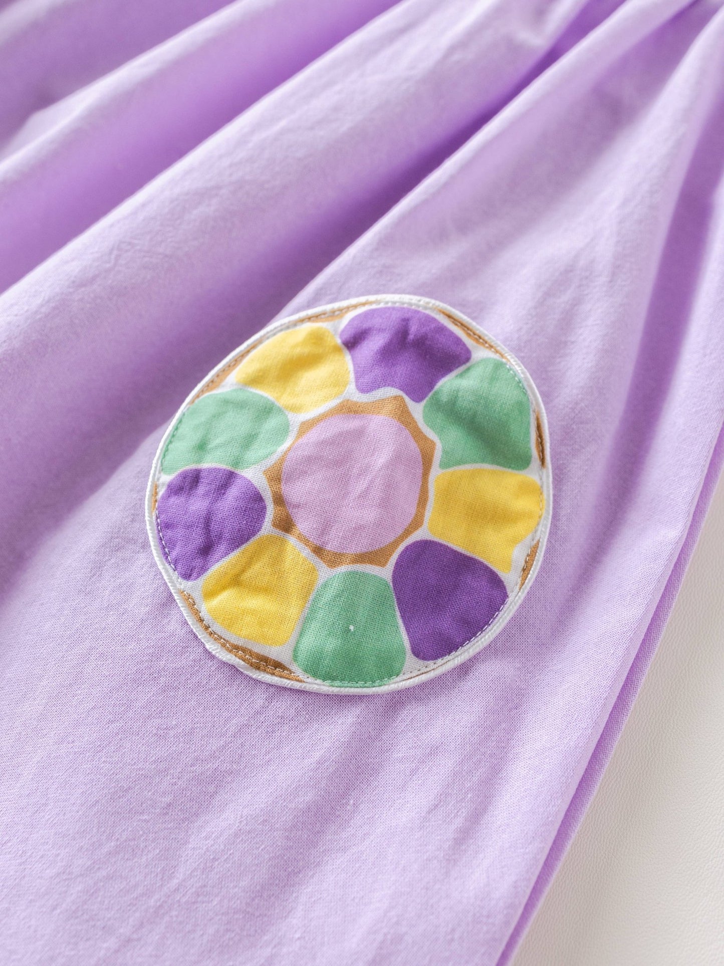 King Cake Pocket Toddler Dress - Magnolia BabyDress