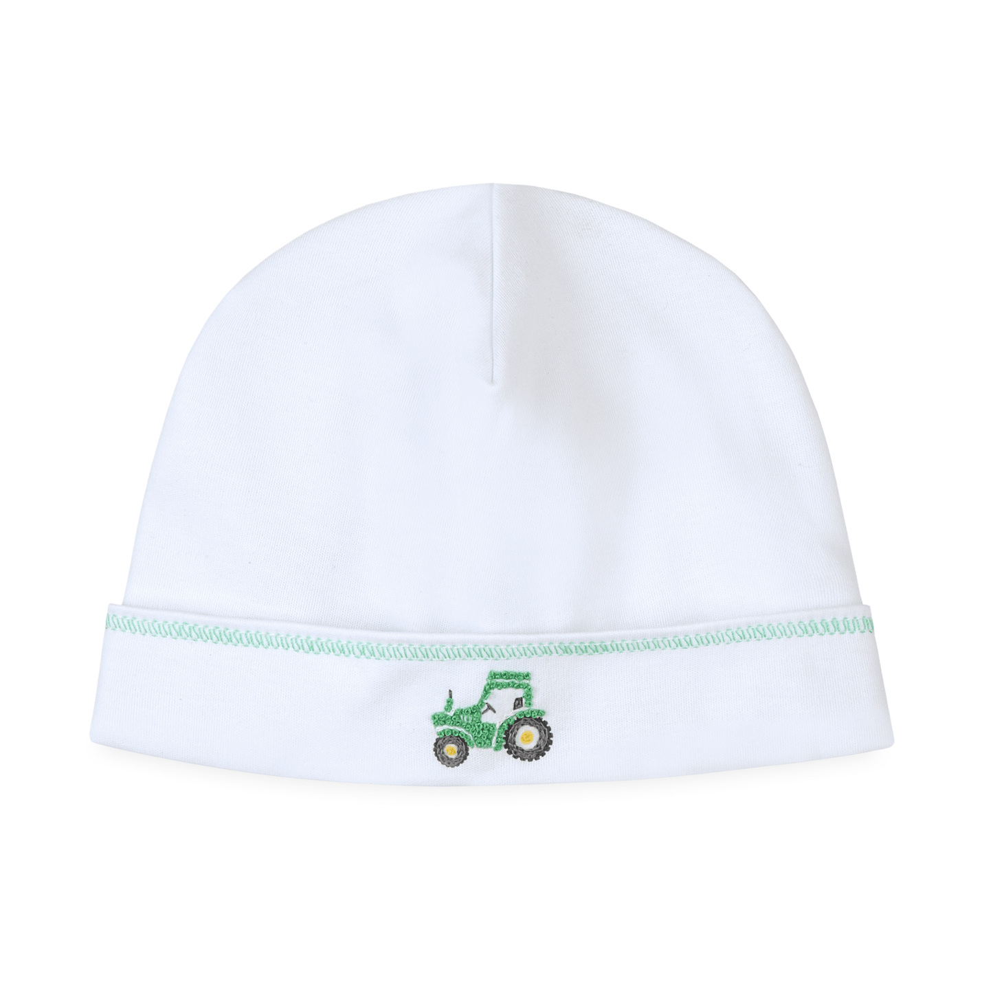Lil' Green Tractor Embroidered Hat - Magnolia BabyHat