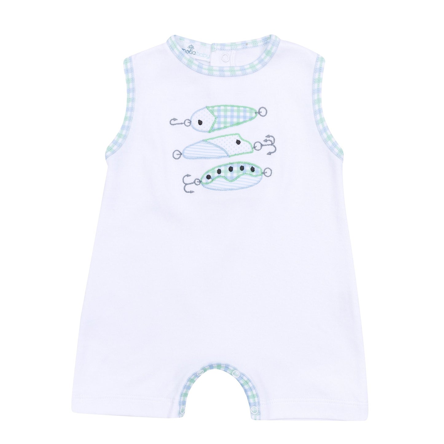Lil' Lures Applique Short Playsuit - Magnolia BabyShort Playsuit