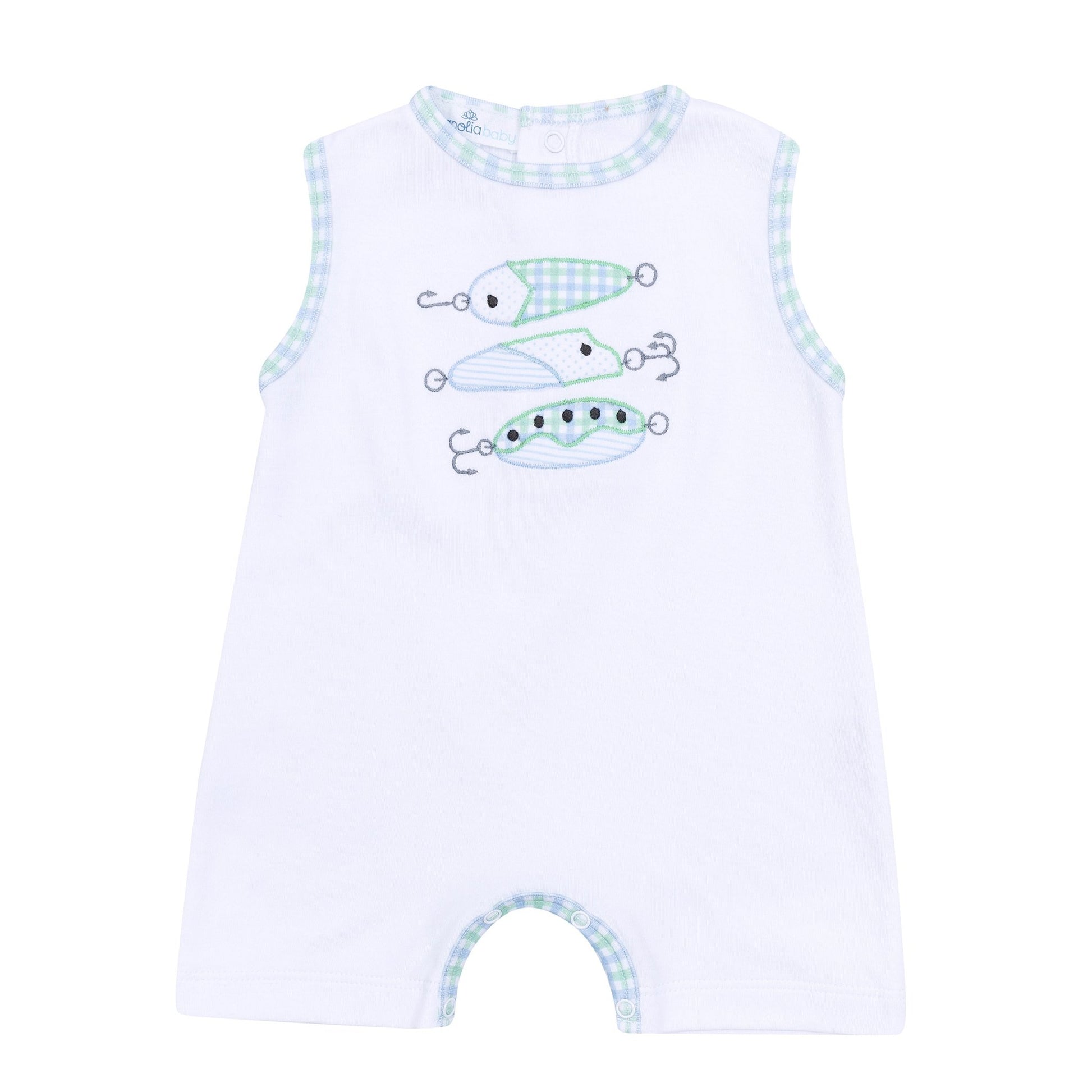 Lil' Lures Applique Short Playsuit - Magnolia BabyShort Playsuit