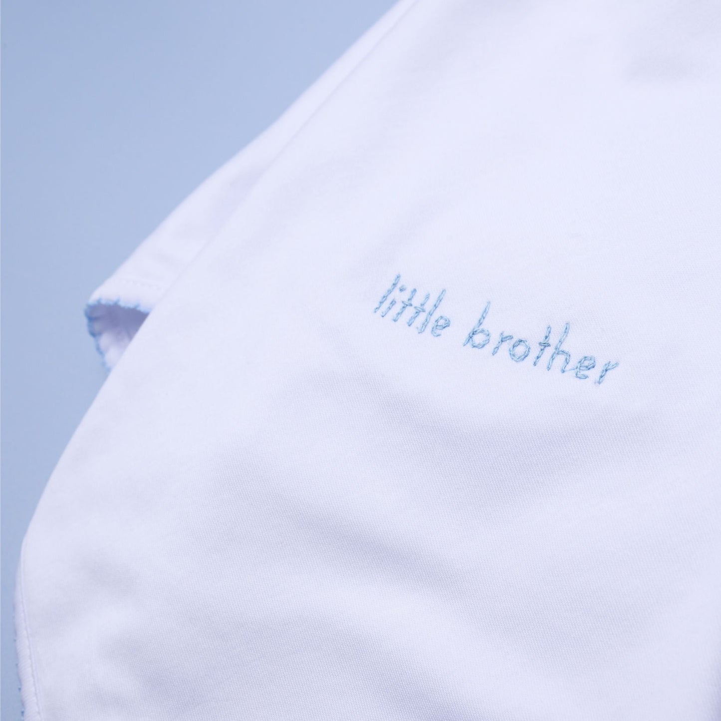 Little Brother Embroidered Receiving Blanket - Magnolia Baby Receiving Blanket