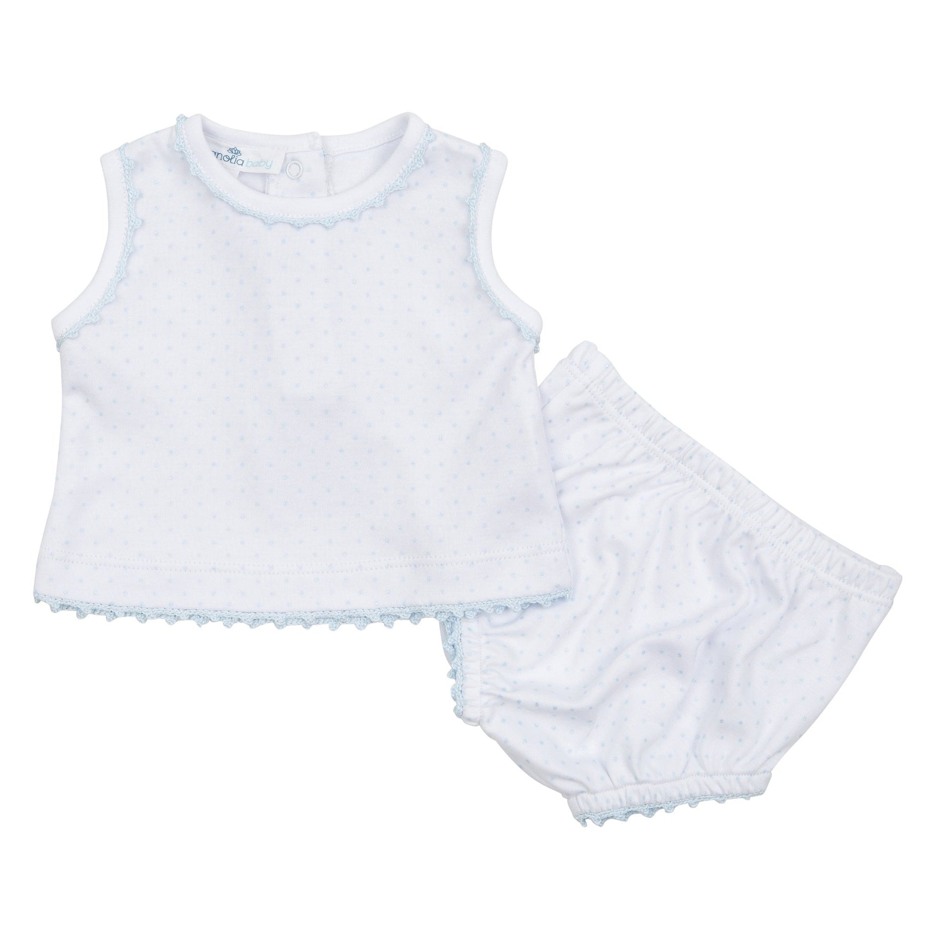 Little Love Diaper Cover Set - Light Blue - Magnolia BabyDiaper Cover