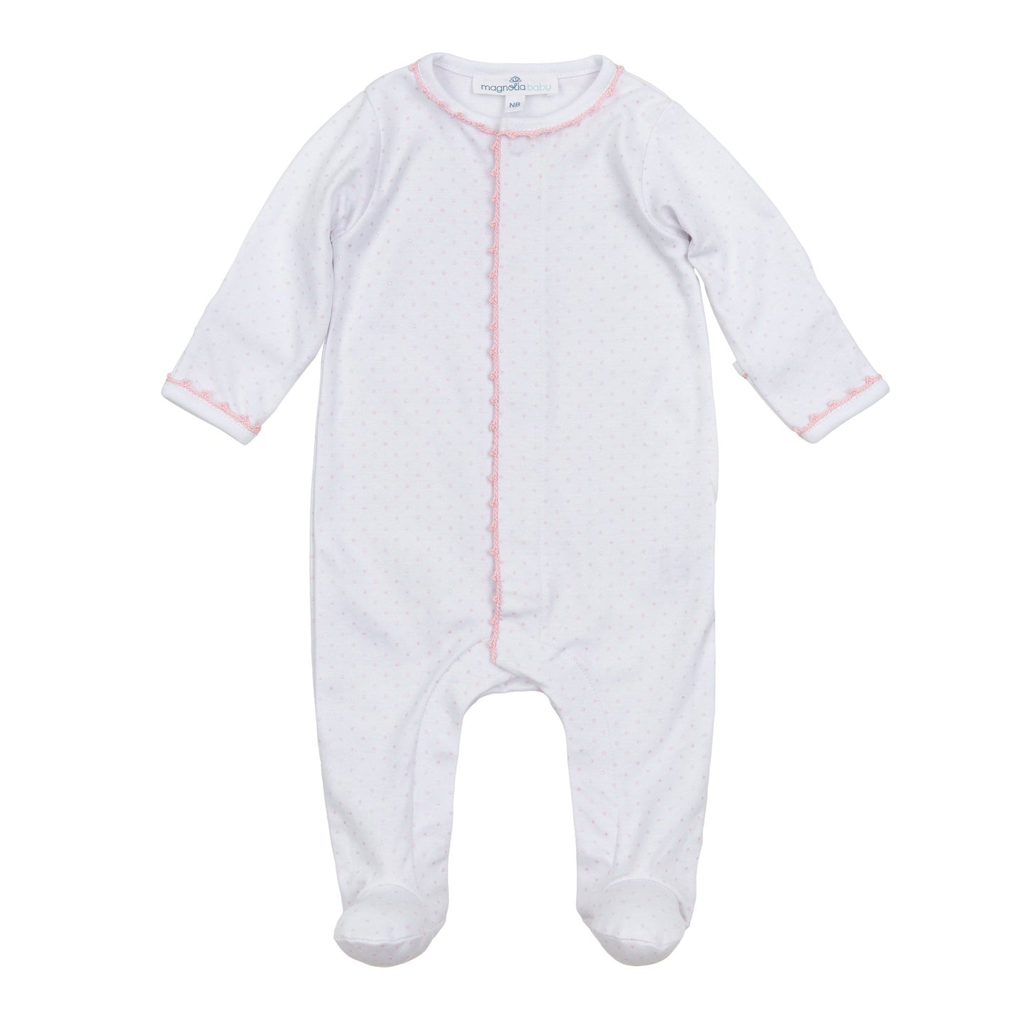Little Love Footie - Pink - Magnolia BabyFootie