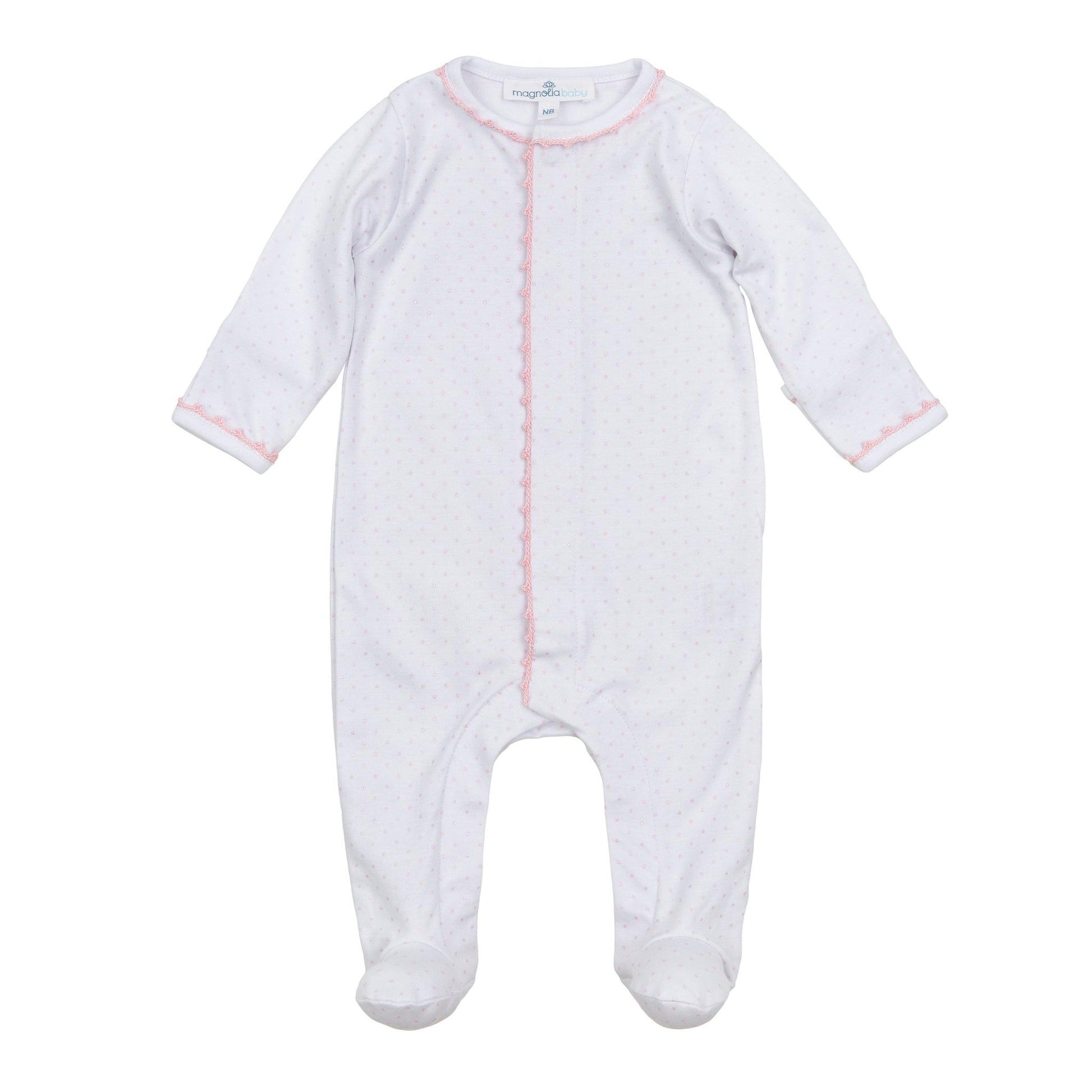 Little Love Footie - Pink - Magnolia BabyFootie
