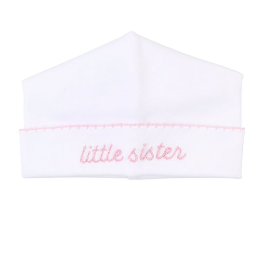 Little Sister Embroidered Hat - Magnolia BabyHat
