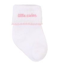  Little Sister Embroidered Socks - Magnolia BabySocks