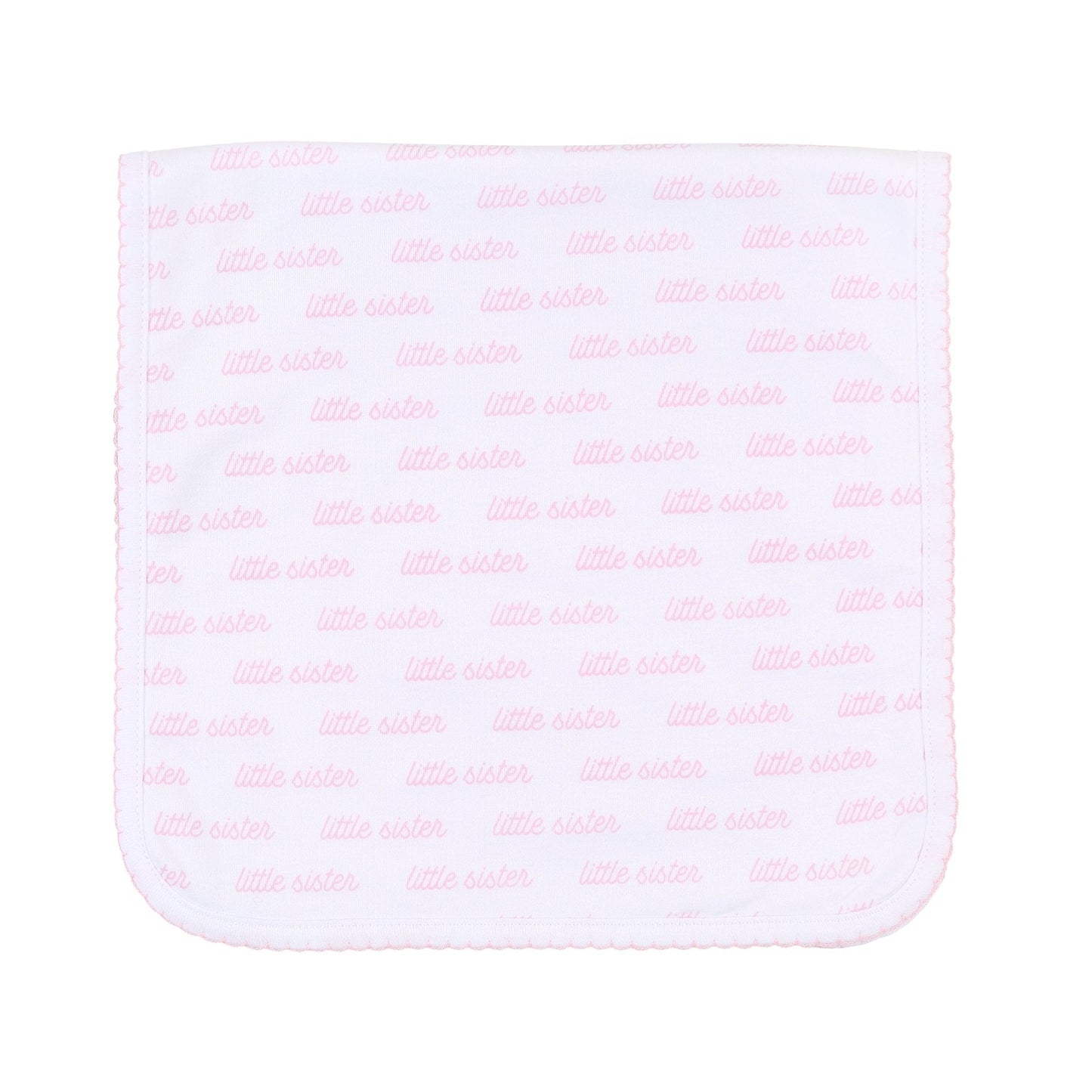 Little Sister Print Burp Cloth - Magnolia Baby Burp Cloth