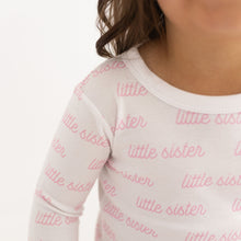  Little Sister Print Long Pajamas - Magnolia BabyLong Pajamas