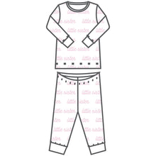  Little Sister Printed Long Pajamas - Magnolia BabyLong Pajamas