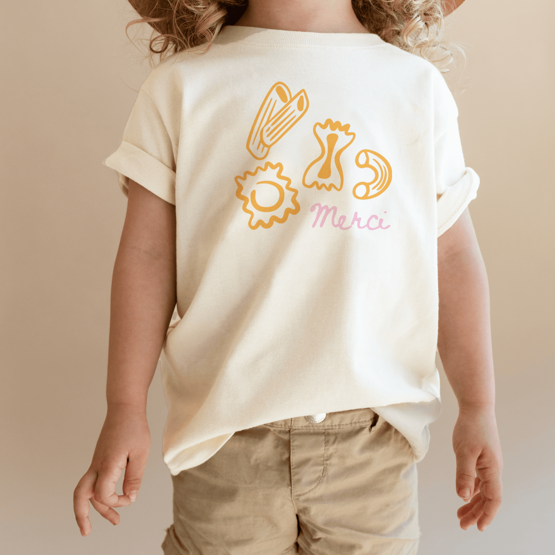 Merci Pasta T-Shirt - Magnolia BabyT-Shirt