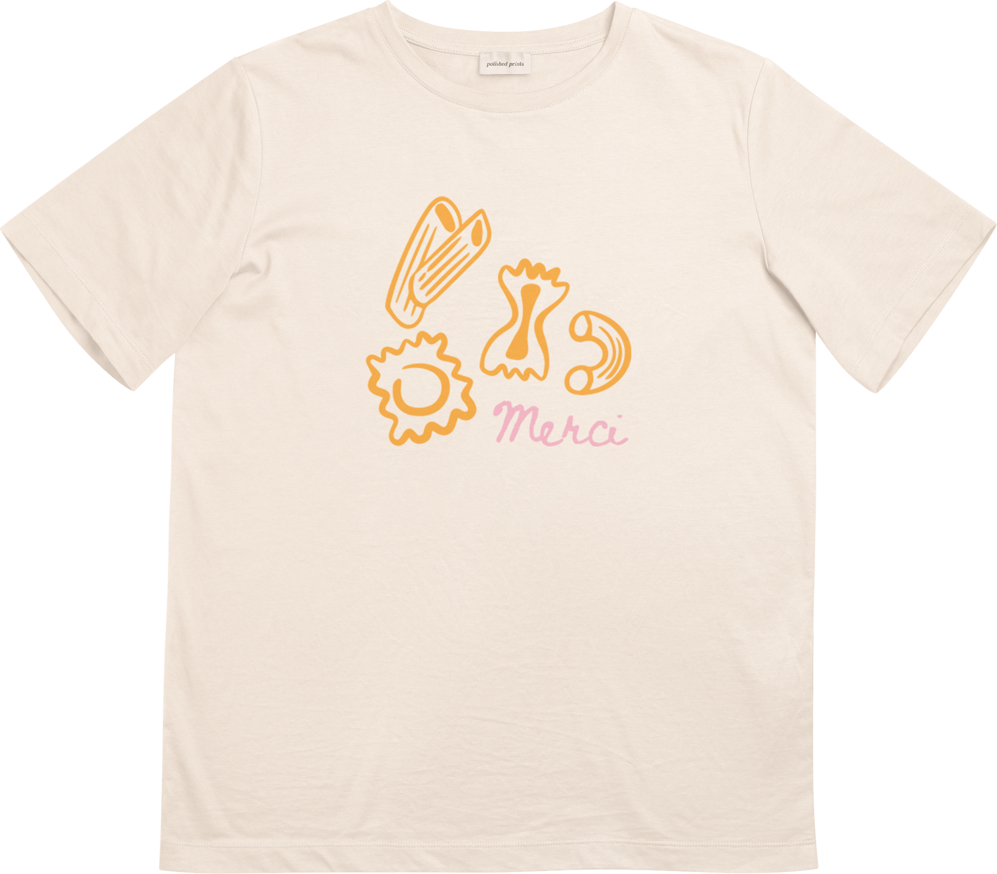 Merci Pasta T-Shirt - Magnolia BabyT-Shirt