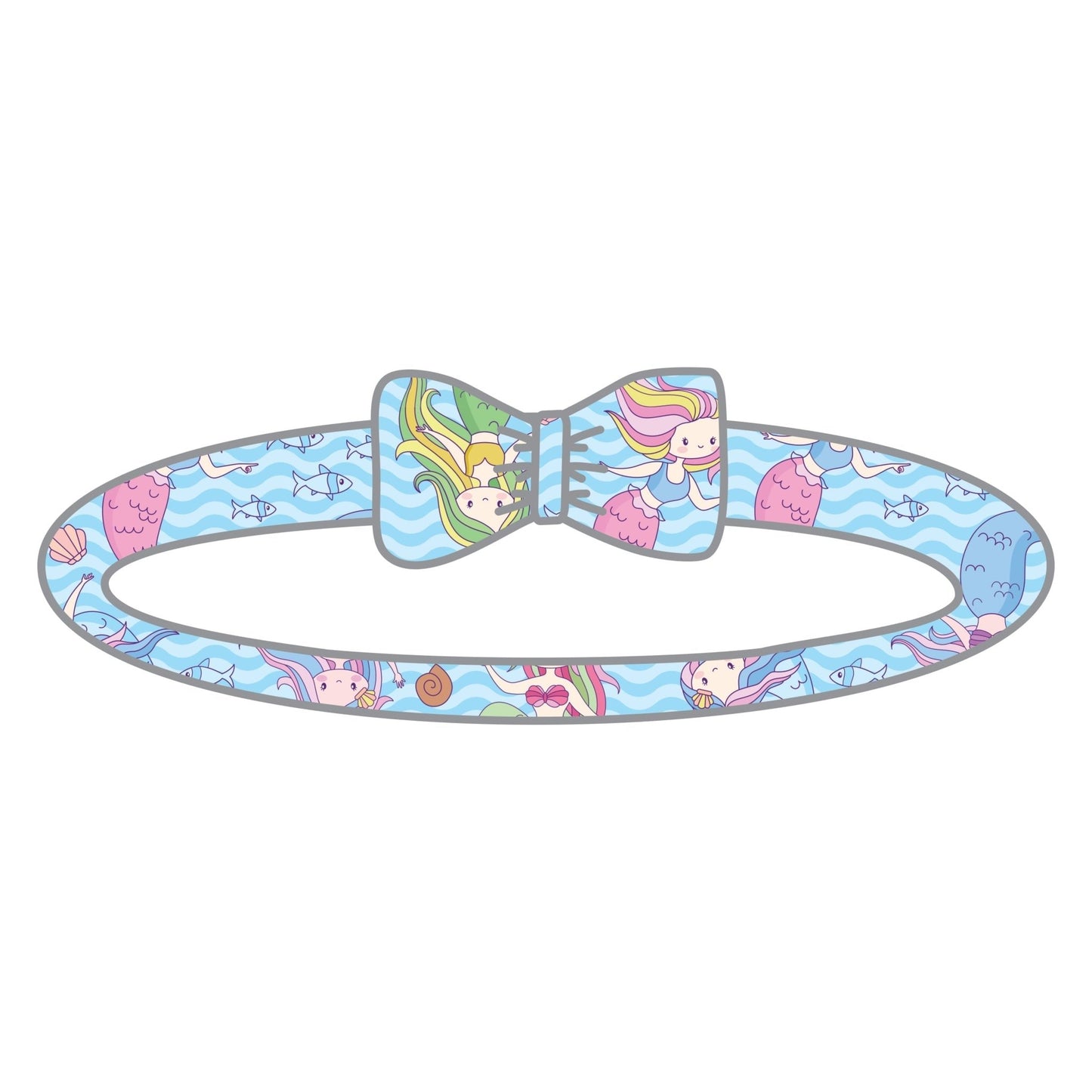 Mermazing! Print Headband - Magnolia BabyHeadband