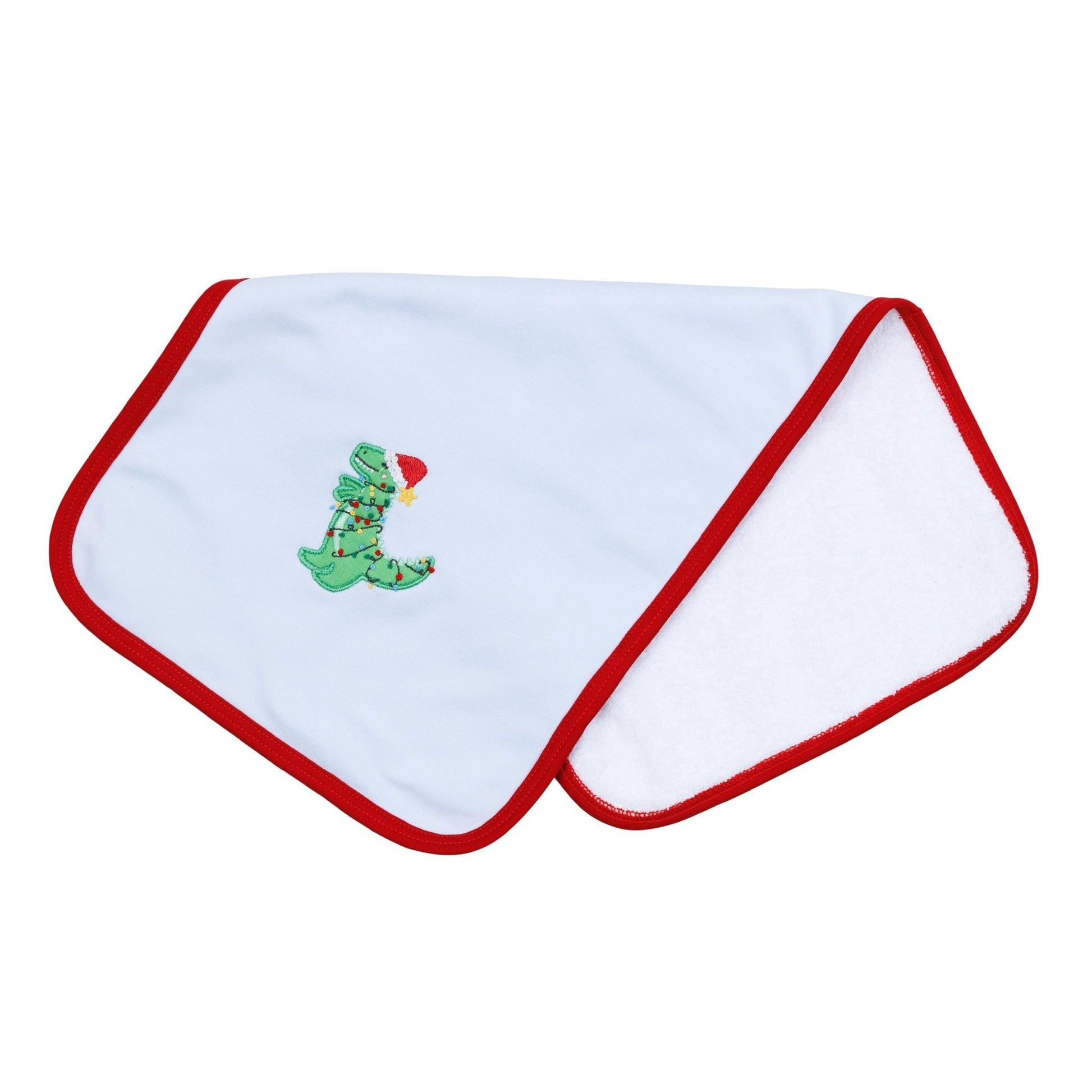 Merry Rexmas Combo Burp Cloth - Magnolia BabyBurp Cloth