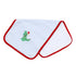 Merry Rexmas Combo Burp Cloth - Magnolia BabyBurp Cloth