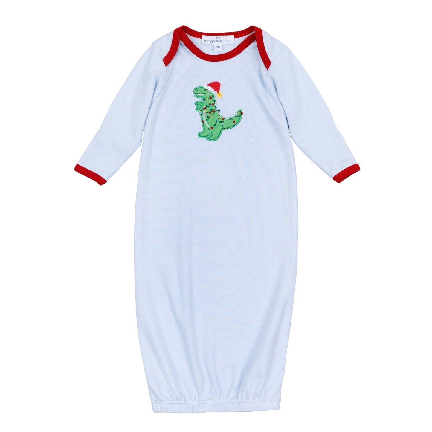 Merry Rexmas Combo Lap Gown - Magnolia BabyGown