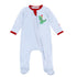 Merry Rexmas Combo Zip Footie - Magnolia BabyFootie