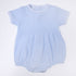 Mini Checks Blue Short Sleeve Bubble - Magnolia BabyBubble