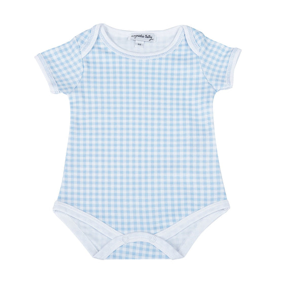 Mini Checks Bodysuit - Blue - Magnolia BabyBodysuit