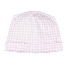  Mini Checks Hat - Pink - Magnolia BabyHat