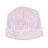 Mini Checks Ruffle Hat - Pink - Magnolia BabyHat
