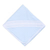 Mini Checks Smocked Receiving Blanket - Blue - Magnolia BabyReceiving Blanket