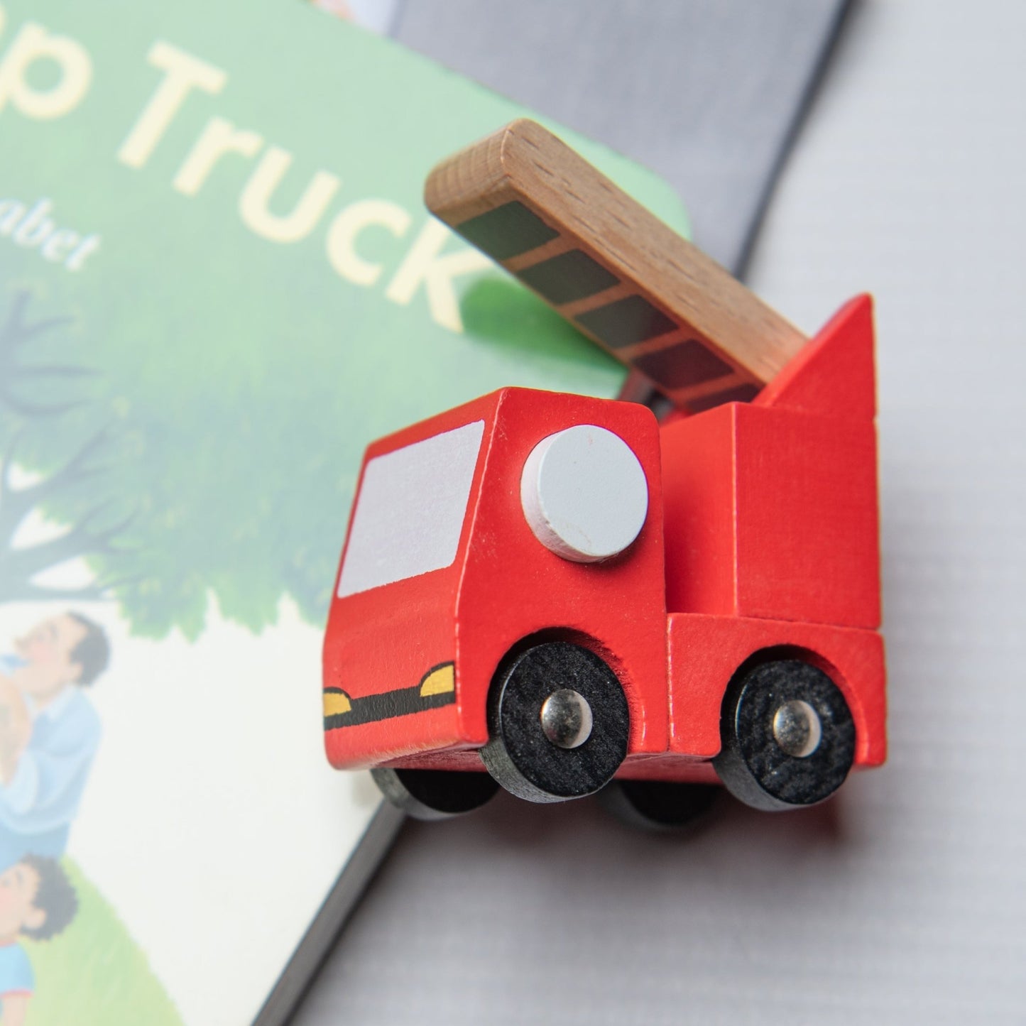 Mini Movers Wooden Construction Trucks - Magnolia BabyWooden Toy