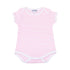 Mini Stripes Short Sleeve Bodysuit - Pink - Magnolia BabyBodysuit