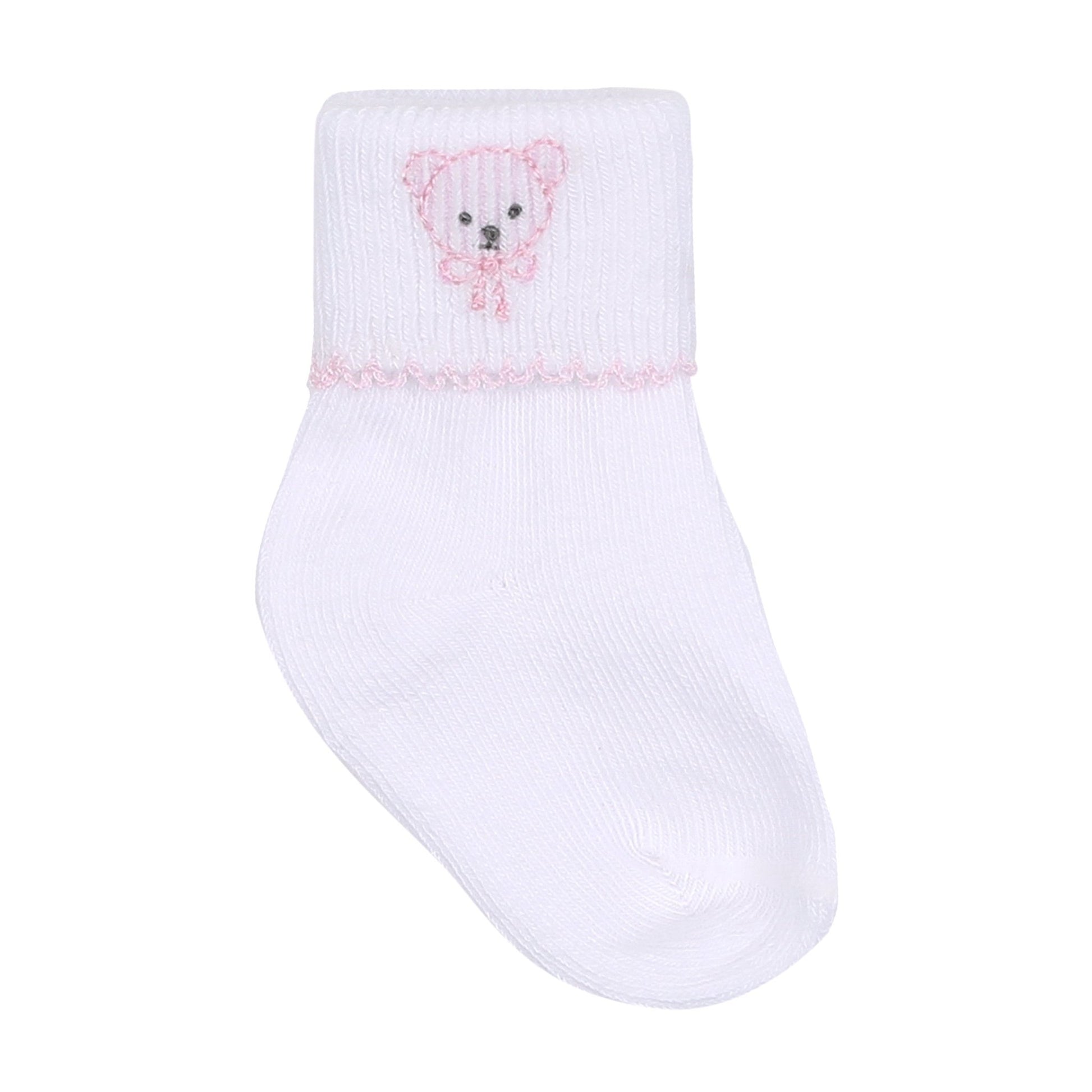 My Teddy Socks - Pink - Magnolia BabySocks