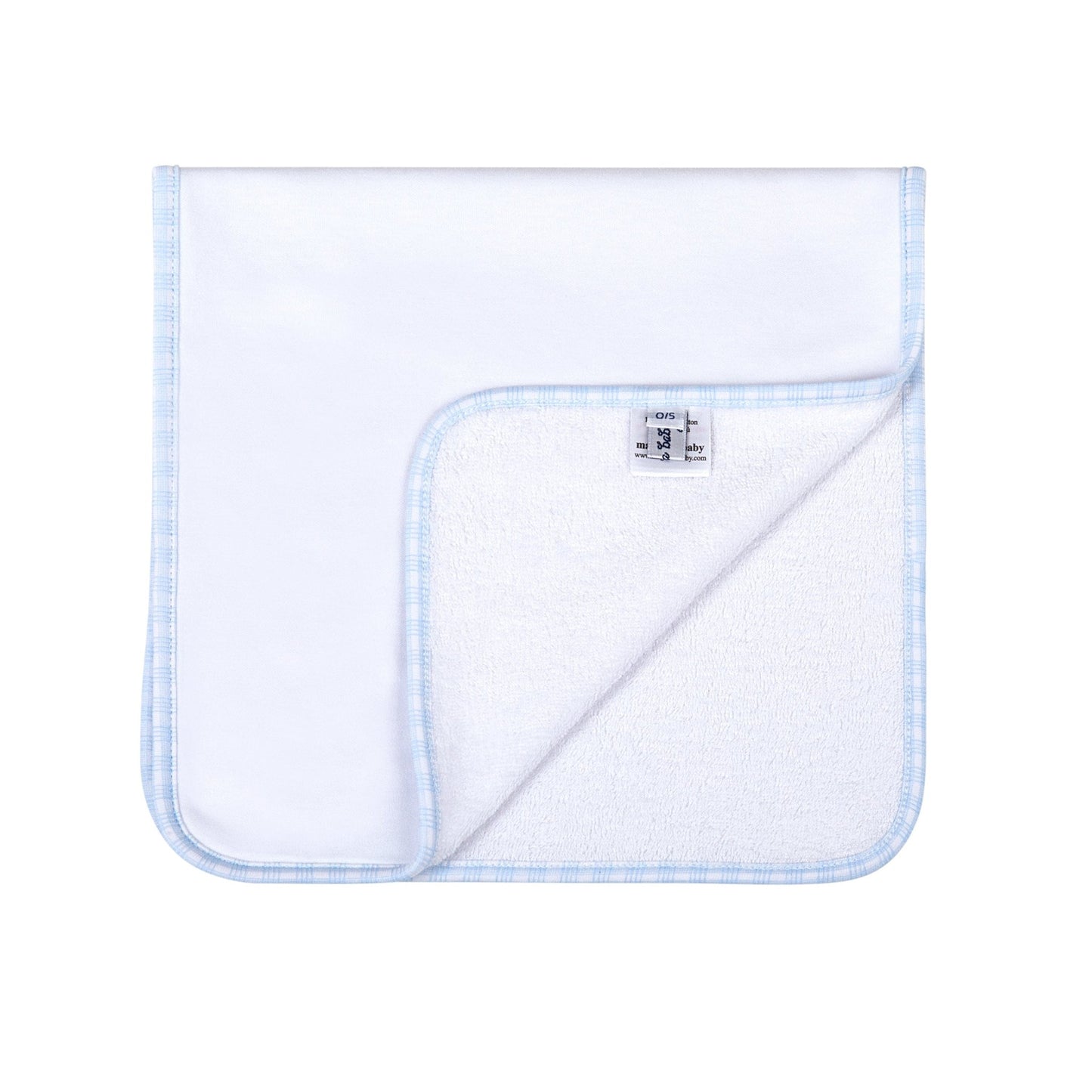 New Beginnings Burp Cloth - Blue - Magnolia BabyBurp Cloth